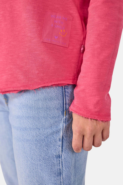 Sweatshirt "CathrinaEP" aus Baumwolle