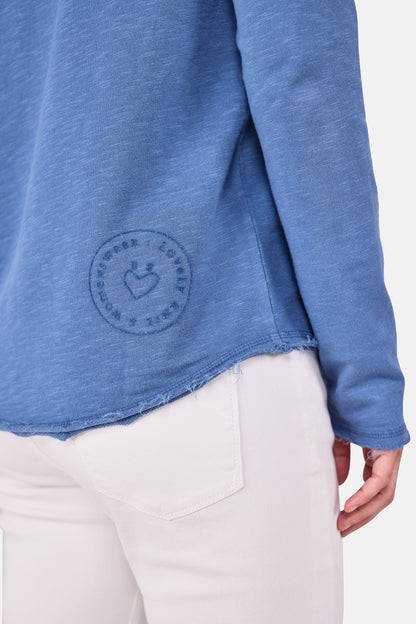 Sweatshirt "CathrinaEP" aus Baumwolle