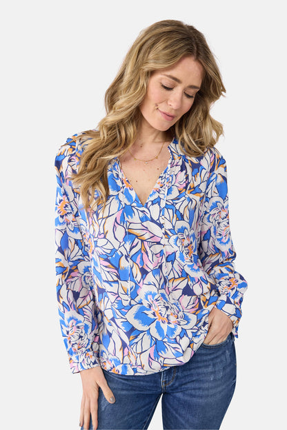 Bluse "RukaniL" aus Viskosemix
