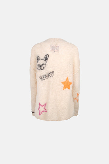 Strickjacke "TacianaL" aus Wollmix