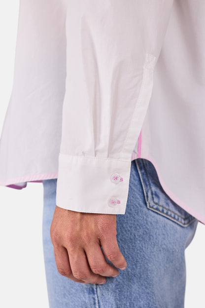 Bluse "OlynnL" aus Baumwolle