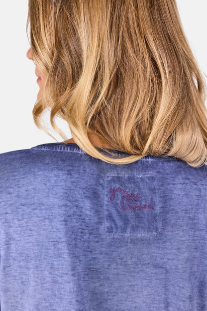T-shirt "RiksaL" aus Baumwollmix