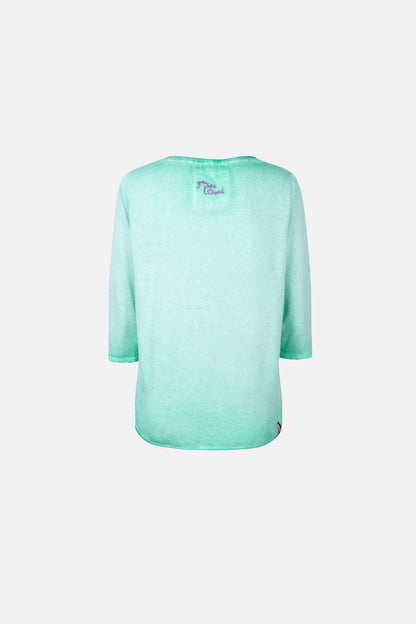 T-shirt "RiksaL" aus Baumwollmix