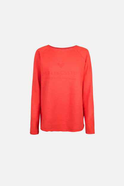 Sweatshirt "CathrinaEP" aus Baumwolle