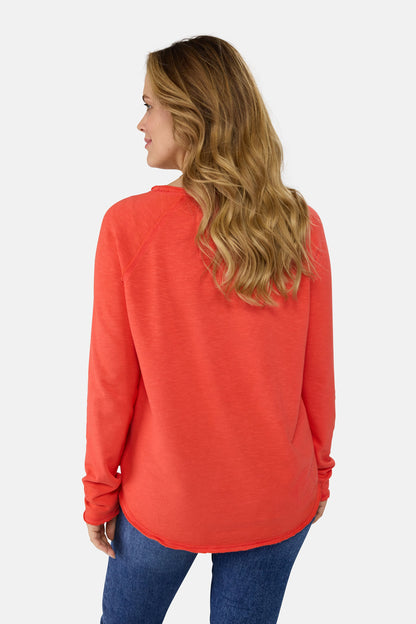Sweatshirt "CathrinaEP" aus Baumwolle