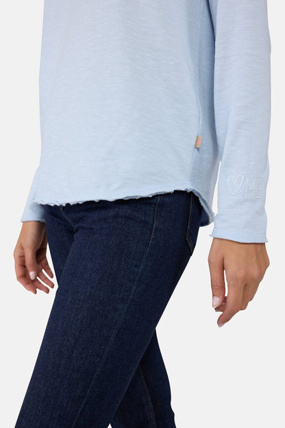 Sweatshirt "CathrinaEP" aus Baumwolle