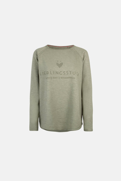 Sweatshirt "CathrinaEP" aus Baumwolle