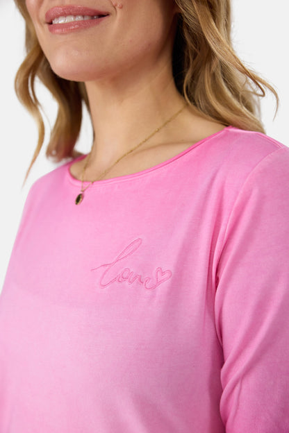 T-Shirt "CandiceEP" mit Elasthan
