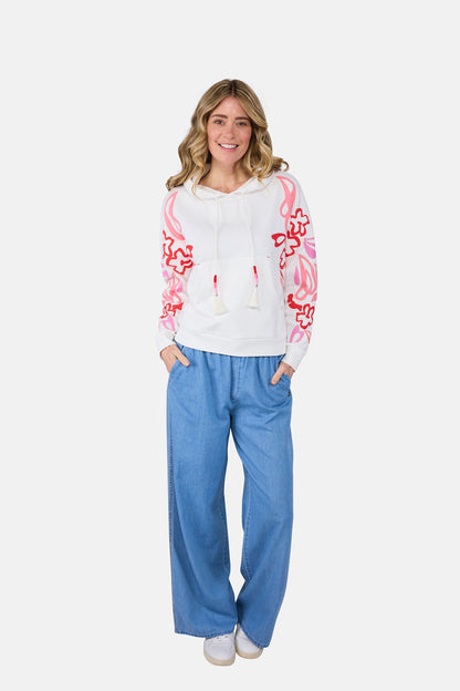Sweater "CharlyL" aus Baumwolle