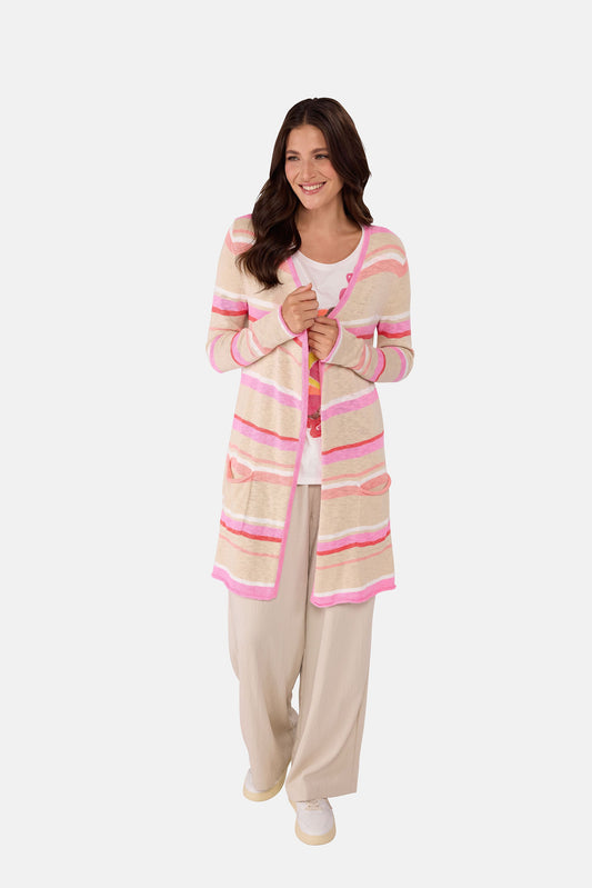 Strickjacke "SinaL" mit Viskose