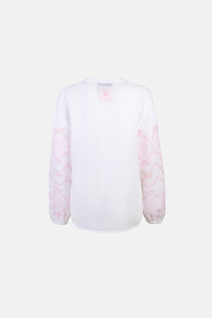 Bluse "ElcinL" aus Baumwolle