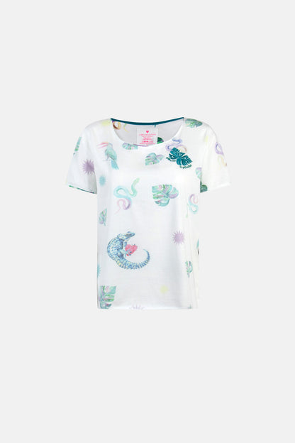 T-Shirt "CeliceL" aus Baumwolle