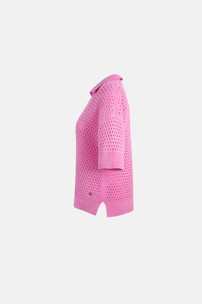Strickpullover "PinsaL" aus Baumwolle