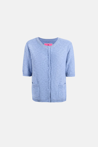 Strickjacke "SanjaL" aus Baumwolle