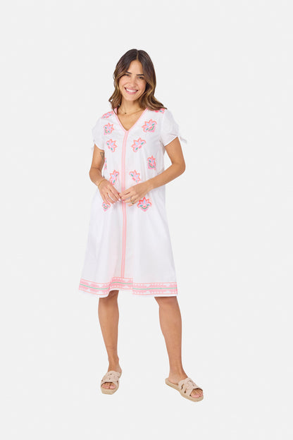 Kleid "NicaL" aus Baumwolle