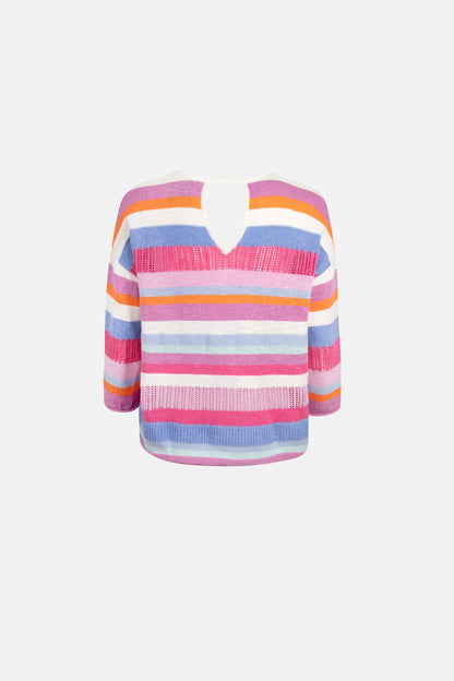 Strickpullover "ArantxaL" mit Leinen