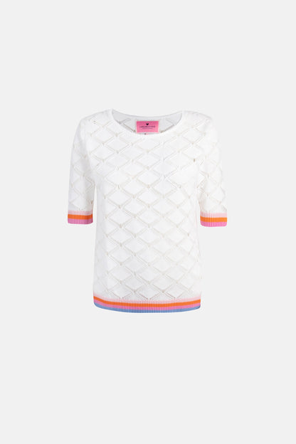 Strickpullover "AjaL" aus Baumwolle