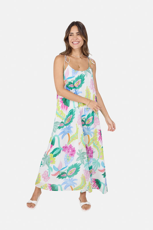 Kleid "RosalynnL" aus Baumwolle