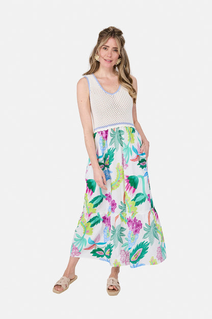 Kleid "MarielenaL" aus Baumwolle