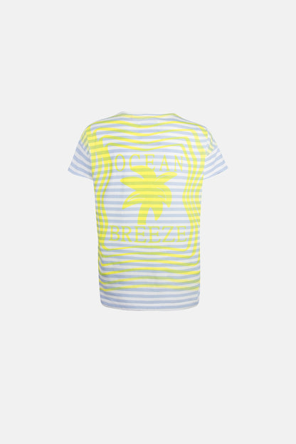 T-Shirt "DollyL" aus Baumwolle