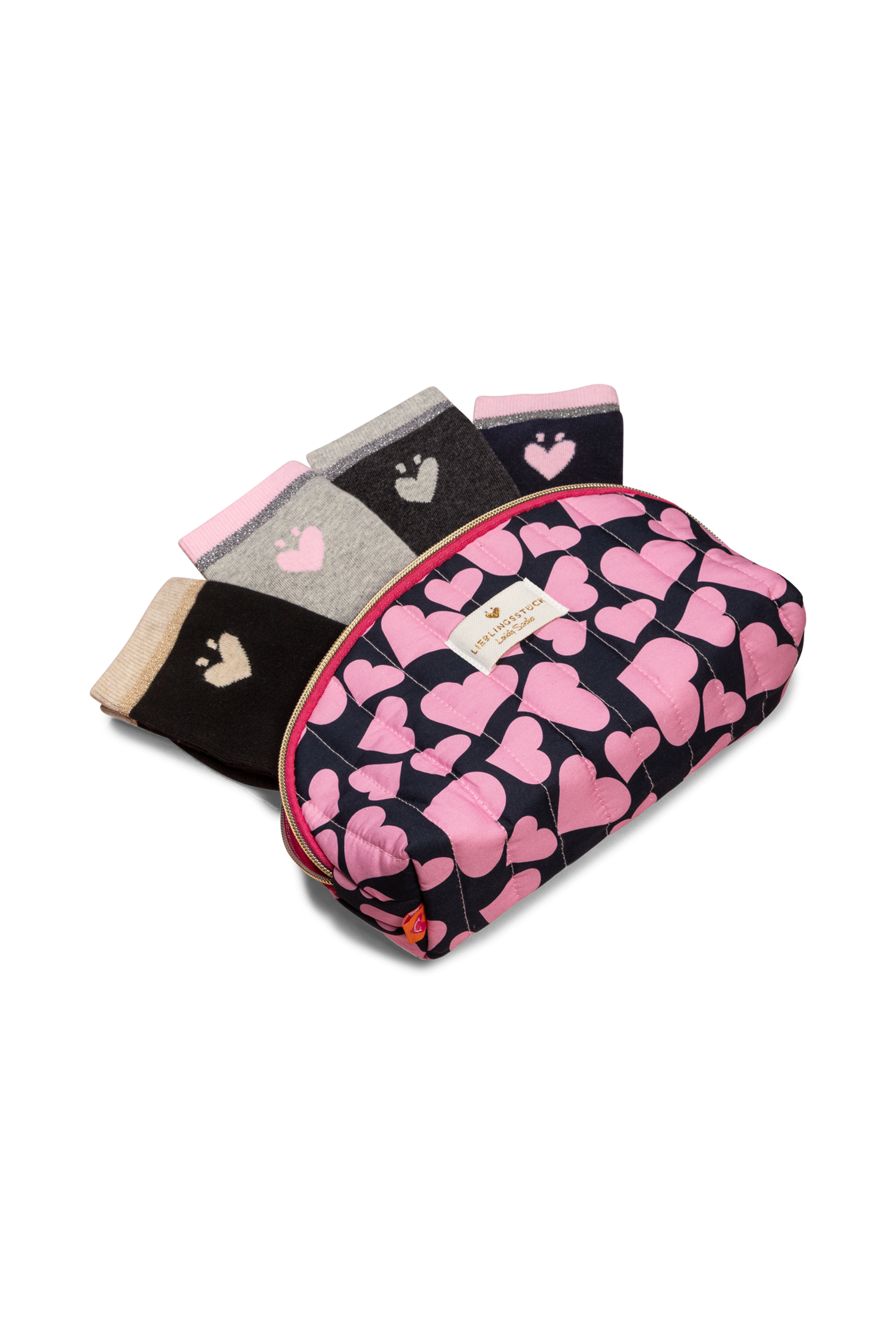 Lovely Socks - Regular-Socken - Box und Kulturtasche