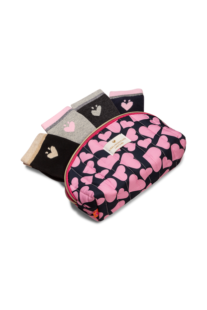 Lovely Socks - Regular-Socken - Box und Kulturtasche