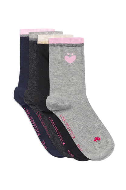 Lovely Socks - Regular-Socken - Box und Kulturtasche