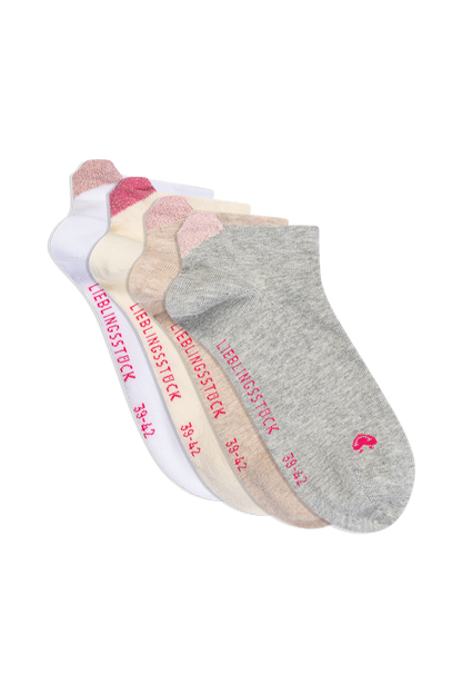 Lovely Socks - Sneaker-Socken - Box und Kulturtasche