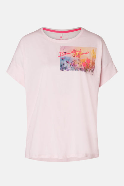 T-Shirt "DavyL" aus Baumwolle