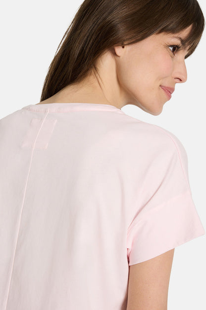 T-Shirt "DavyL" aus Baumwolle
