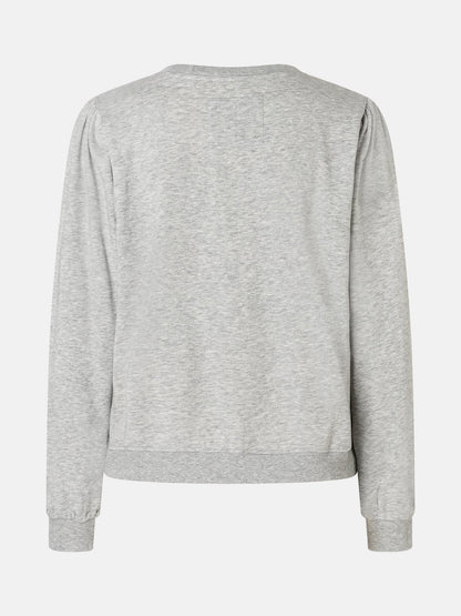 Sweatshirt "UlettaL" aus Baumwollmix