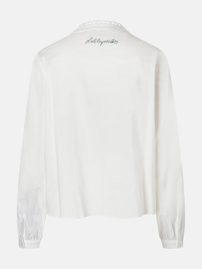 Bluse "EldridL" aus Baumwolle