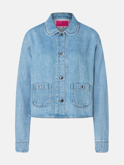 Jeansjacke "NixonL" aus Lyocell
