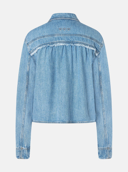 Jeansjacke "NixonL" aus Lyocell