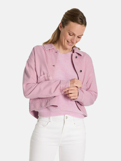 Jeansjacke "ChelseyL" aus Baumwollmix