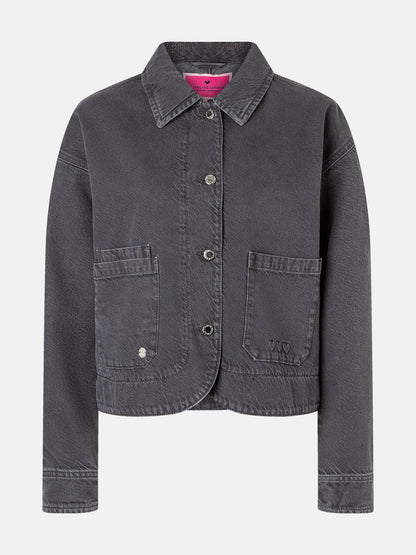 Jeansjacke "ChelseyL" aus Baumwollmix
