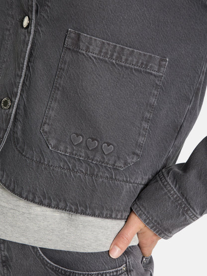Jeansjacke "ChelseyL" aus Baumwollmix