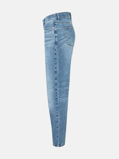 Jeans "LS-63" mit Baumwolle