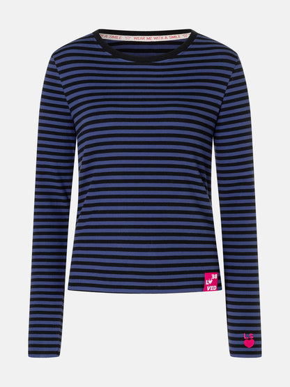 Langarmshirt "NashiEP" mit Elasthan