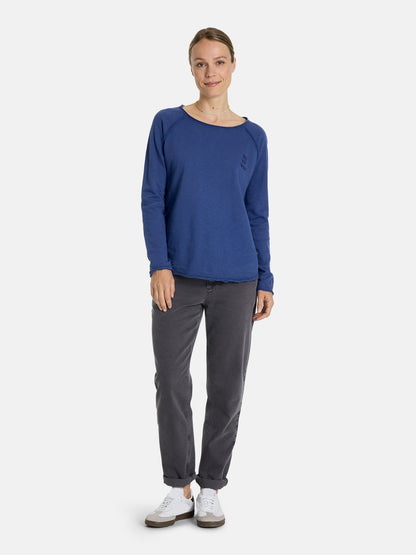 Sweatshirt "CathrinaEP" aus Baumwolle
