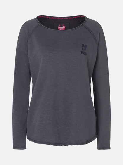 Sweatshirt "CathrinaEP" aus Baumwolle
