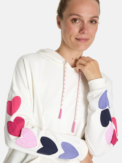 Hoodie "CaraEP" aus Baumwolle