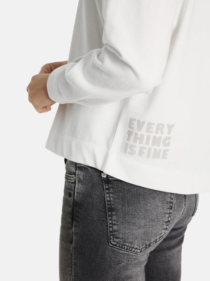 Sweatshirt "EmilyL" aus Baumwollmix