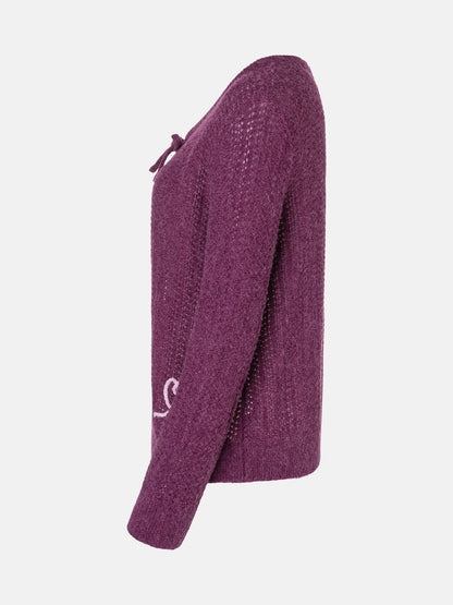 Strickjacke "ArielaL" mit Alpaka