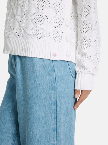Pullover "ColineL" aus Baumwollmix