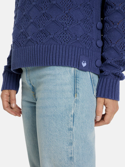 Pullover "ColineL" aus Baumwollmix
