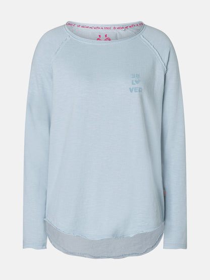 Sweatshirt "CathrinaEP" aus Baumwolle