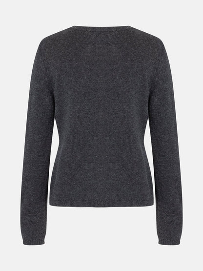 Strickjacke "BrilliL" aus Wollmix