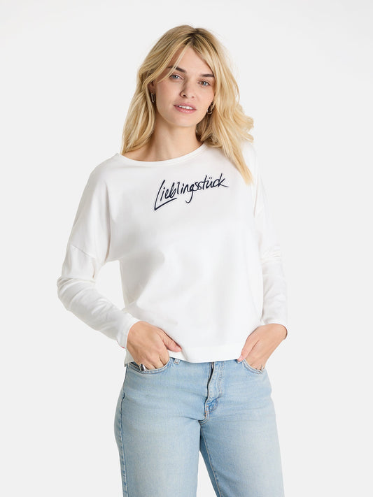 Sweatshirt "AadaL" aus Baumwollmix