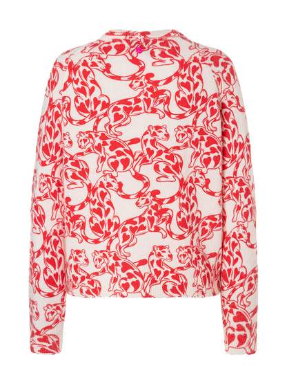 Strickjacke "AitanaL" aus Wollmix